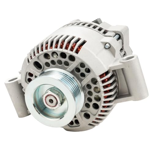 Image of KAX 95AMP Alternator 7750N-6G1 Compatible With Ford Ranger 96-05, F150 97-02, Explorer 95-00, Escort 97-02, E150 /E250 Econoline 97-02, B3000 /B2500 /B4000 /B2300 Replace 7750N-6G1