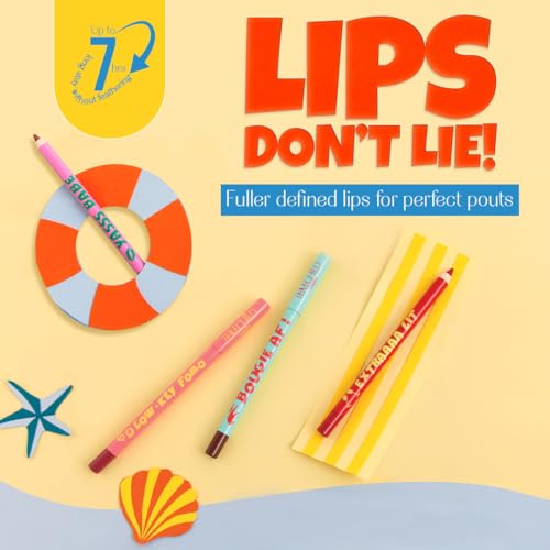 Lovechild Masaba Passport Pucker Lip Liner | Upto 7 hours Long Lasting | Matte Finish | Waterproof | Shop & Drop (Nude Brown), 1.2gm - Image 3