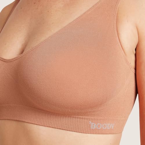Boody Women's Seamless Bralette - Wireless Shaper Bra for Light Support, Soft & Breathable Crop Top Underwear, Bamboo Viscose3