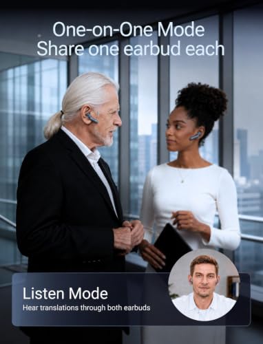 Image of Timekettle W4 Plus AI Translator Earbuds, Bone Conduction Pickup