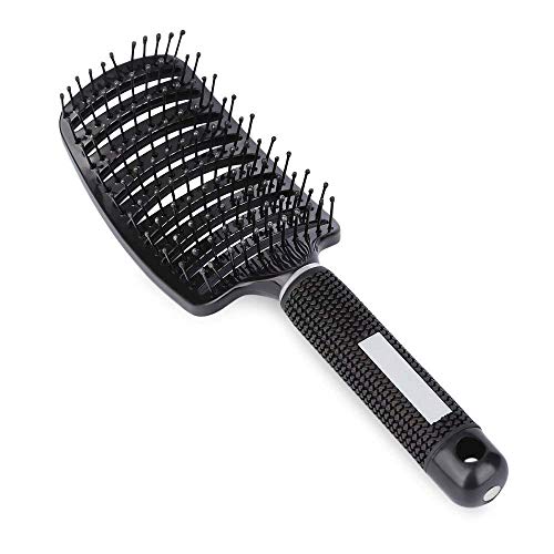 Professional Curved Vented Styling Hair Brush Barber Hairdressing Styling Tools Fast Drying Hair Detangling Massage Brushes for Long Thick Curly Hair, Massage Brush for Women