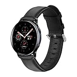 👍[COMPATIBILIDAD] - La correa de repuesto de cuero suave y flexible diseñada para [20 mm] Samsung Galaxy Watch 42mm/Samsung Galaxy Watch Active 40mm/Samsung Galaxy Watch Active 2 (40mm/44mm)/Samsung Gear S2 Classic R732 & R735 /Samsung Gear Sport/Huawei Watch GT 2 42mm/Garmin Vivomove HR/Garmin VivoActive 3 Smartwatch.❗NO apto para Samsung Galaxy Watch 46mm/Samsung Gear S3 Frontier/Samsung Gear S3 Classic/Samsung Gear S2 R720 y R730/Huawei Watch GT 2 46mm Reloj inteligente.