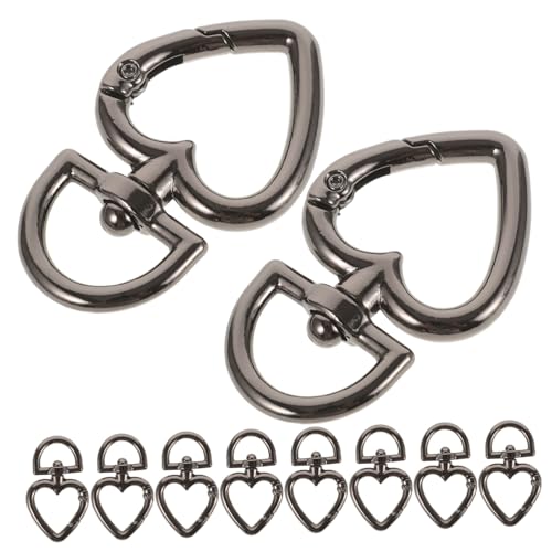 ARTIBETTER Portable Climbing Buckles Pcs Spring d Shaped Metal Buckle Locking Carabiner for DIY