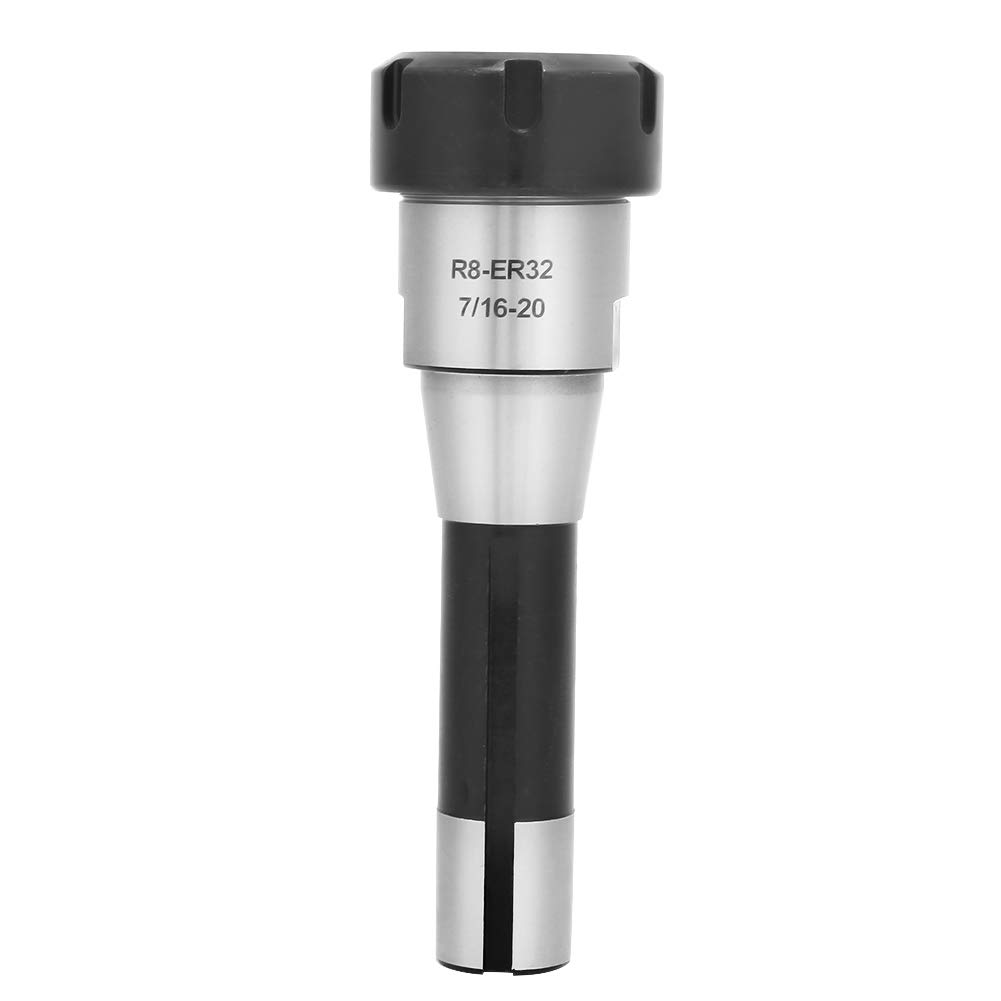 Generic Uchwyt Tulejowy R8 ER32 Precyzyjne Narzędzie do Frezowania CNC do Obróbki 16 Cm 1 szt. i 6 Tulei Zaciskowych
