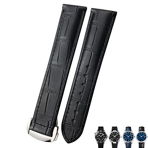 Bracelet de montre en cuir de vache souple 20mm résistant pour remplacer le vôtre