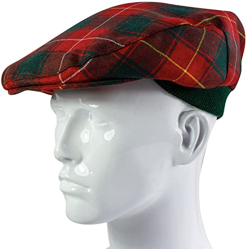 Casquette plate écossaise traditionnelle cadeau idéal taille unique ajustable - 2
