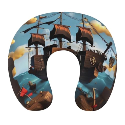 Almohada de viaje espuma viscoelástica tamaño único miniatura 1