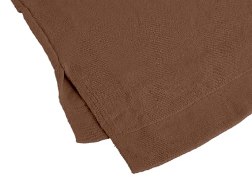Image of yoeasy Women's Turtleneck Oversized Long Batwing Sleeve Pullover Sweater Spilt Hem Knit Sweater
