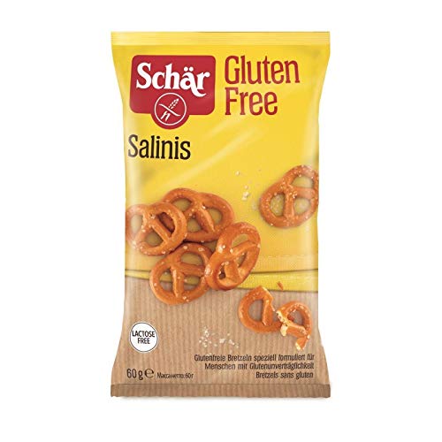 Schär Salinis Mini Pretzels Gluten 60G Lot De 4