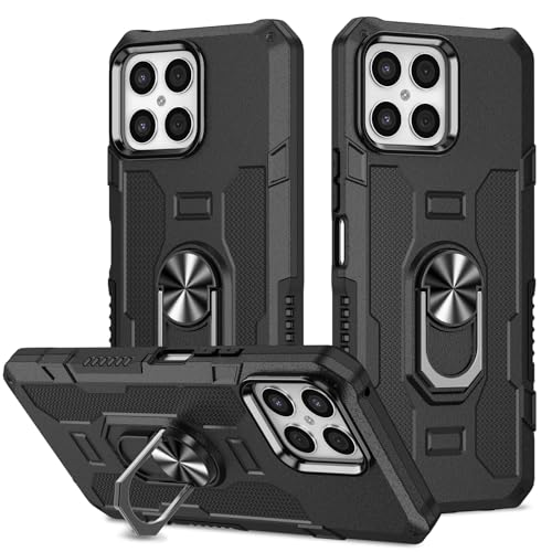 Coque Honor X8 avec anneau de support pour regarder vos vidéos en mains libres