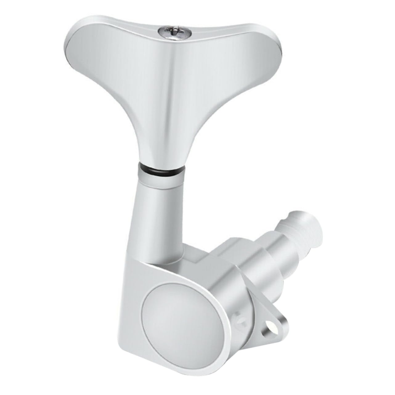 VICASKY Bass Tuners Machine Heads Tuning Pegs Set for Guitar Zinc Alloy Silver