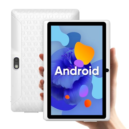 7 Inch Android Tablet, 6GB RAM 32GB ROM, 1TB Expandable Storage, Quad-Core Processor, HD Display...