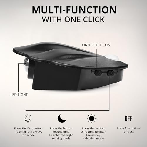 Image of Gesto Rechargeable Motion Sensor Night Light, Magnetic LED Wall Lamp, USB-C Wireless Closet Light, Motion Activated Under Cabinet Light with 3 Color Temperatures for Bedroom, Kitchen, Hallway & Stairs