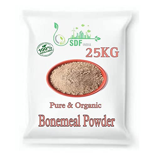 SDF INDIA Bone Meal Fertilizer 5Kg | Organic Plant Food | Root Growth Flowering & Fruiting Booster