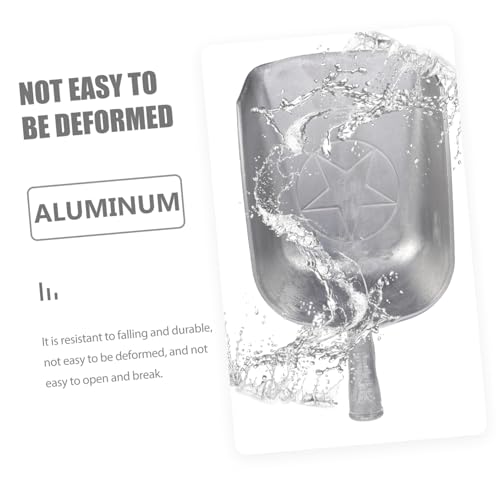Cucharón de agua de aluminio grueso y resistente PRETYZOOM 8