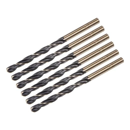 sourcing map 6pcs Jobber Drill Bits