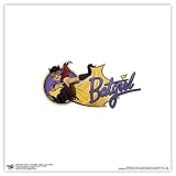 Trends International Gallery Pops DC Comics Bombshells - Batgirl - Pinup Badge Wall Art, Unframed Version, 12'' x 12''