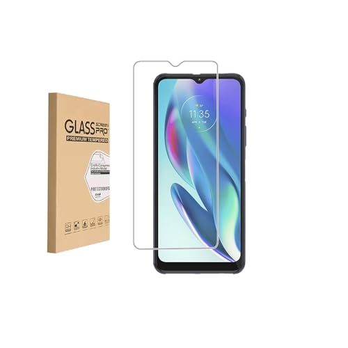 Shunwige Displayschutzfolie aus gehärtetem Glas, entworfen für Moto G50 (5G), gehärtetes Glas/Ausrichtungsrahmen/Kratzfest/deckt nur den Anzeigebereich ab