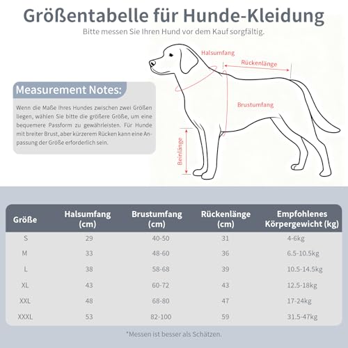 Ecent Hundemantel Winter Hundekleidung Hundepulli Sweatshirt Hund Winterjacke Baumwolle für Hunde