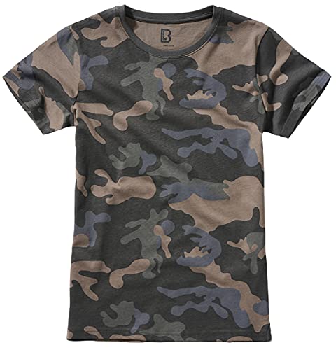 Brandit Ladies T-Shirt, Darkcamo, XS Femme