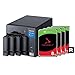 Produktbild QNAP 4-Bay Thunderbolt NAS mit 24 TB Speicherkapazität, vorkonfiguriertes RAID 5 Seagate IronWolf Drives Bundle (TVS-472XT-i3-4G-48R-US)