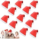 【Perfectos para Adultos y Niños】 Estos Gorro Papa Noel están diseñados para adultos y niños, con una circunferencia de aproximadamente 57 cm. ¡ASEGÚRATE DE VERIFICAR LA TALLA ANTES DE COMPRAR TU SOMBRERO DE NAVIDAD!