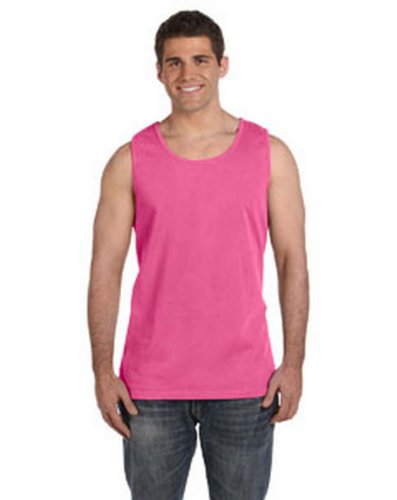 Image of Comfort Colors Chouinard Unisex Tank Top 9360-Neon Pink PgmDye-3XL