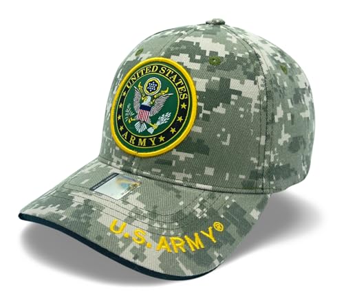 Image of US Army Veteran Hat for Men - Officially Licensed Military Baseball Cap, for Veterans