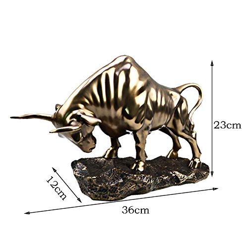 Statue de taureau en résine, le cadeau idéal parmi les objets de collection - 3