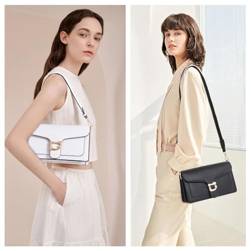 Travistar Crossbody Bags for Women Trendy - Small Cross Body Purse Shoulder Bag Leather Handbags Evening Clutch with 2 Straps2
