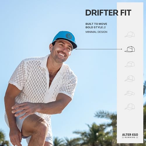 Image of Alter Ego Drifter Splash Running Hat - Lightweight, Water Repellent, Men & Women