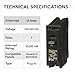 Square D HOM125 25 Amp (25A) Genuine Single Pole (1 Pole) Homeline Circuit Breaker, 120/240V AC, 10kAIC, Plug-in Mount for Homeline Load Centers, New Replacement Breaker – Pack of 2