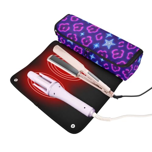 Organizador de herramientas para cabello 2-en-1 con estuche de viaje miniatura 2