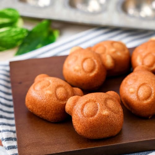 Amazon | 富澤商店 cuoca×CHIYODA パンダ 8個型 (マドレーヌ型/動物型