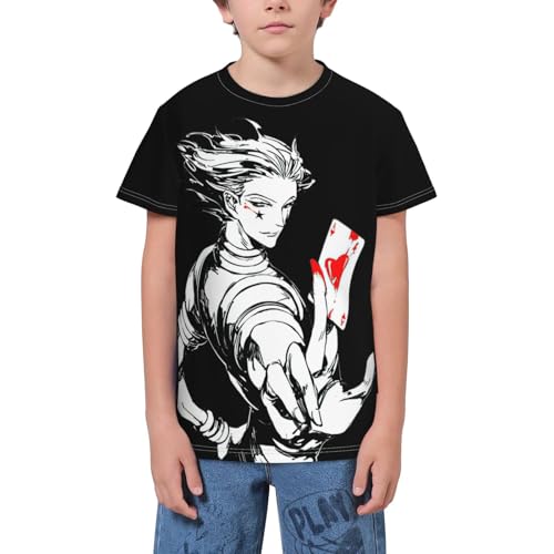 Child T Shirt for Hunte x Hunte Tops,Cute 3D Printed Short Sleeve tee for School