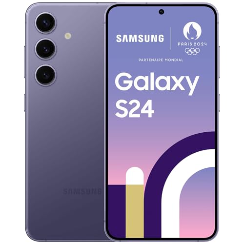 Samsung SM-S921B Galaxy S24 Dual SIM 5G 8GB RAM 128GB Cobalt Violet EU (Reconditionné)