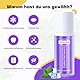 zahnpasta weisse zähne, Purple Whitening Zahnpasta 30ml – Lila Farbkorrektor Zahnpasta gegen Zahnverfärbungen, Tiefenreinigung & Zahnschmelzschutz, Frischer Atem, Ohne Fluorid