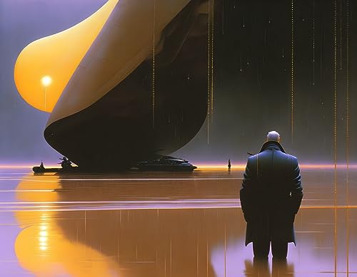 Poster Time Lost Like Tears in the Rain tableau toile 58x90