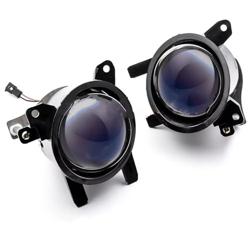 Phares antibrouillard bi-xénon avec lentille bleue premium pour esthétique BMW
