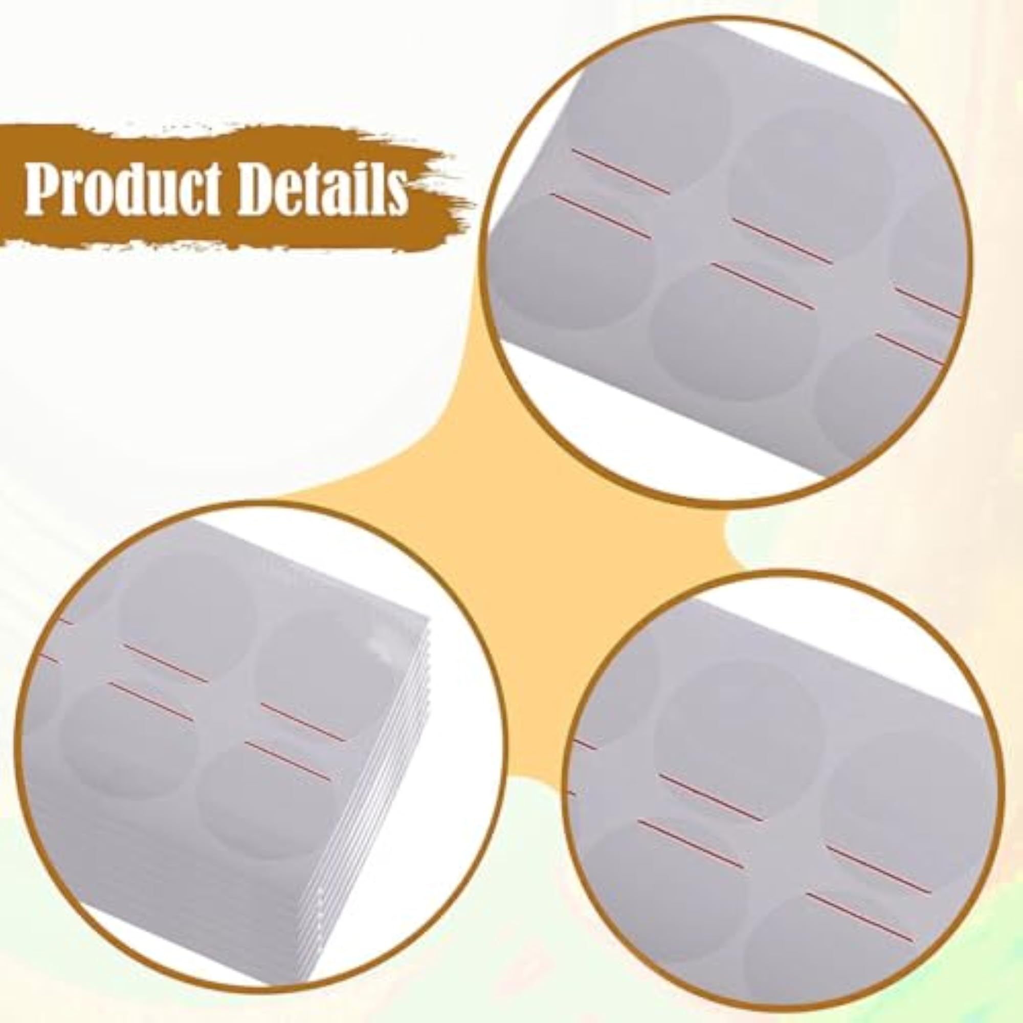 10 Pieces Watch Back Cover Protective Film PE Full Coverage