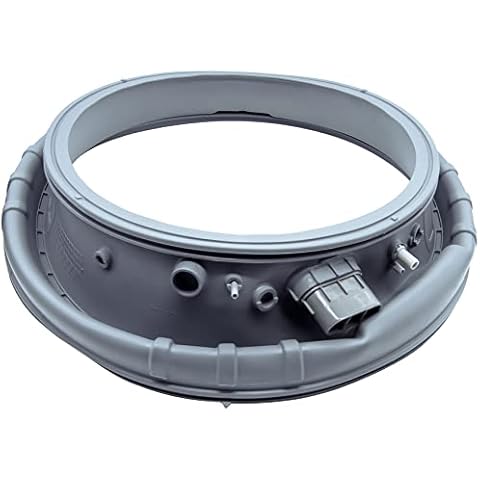 DC97-18094B Washer Door Boot Seal Gasket Diaphragm for Samsung Washing Machine WF42H5000AW/A2 WF42H5100AW/A2 WF42H5200AF/A2 WF42H5200AP/A2 WF42H5200AW/A2 Replace PS9606239 AP5917067 EAP9606239 4000547 Cover