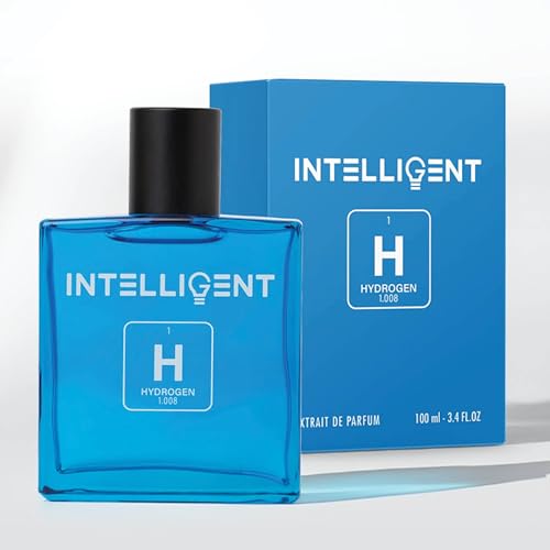 Intelligent Hydrogen Eau de Parfum | Cologne for Men | Fresh, Playful, and Elegant | 3.4 Fl Oz (100 mL)