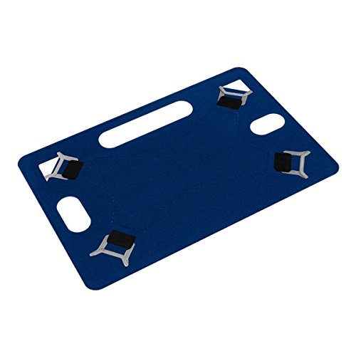 Image of Acm Leather Back Hand Case Compatible with Kindle 6 inch E-Reader Tablet Cover Blue