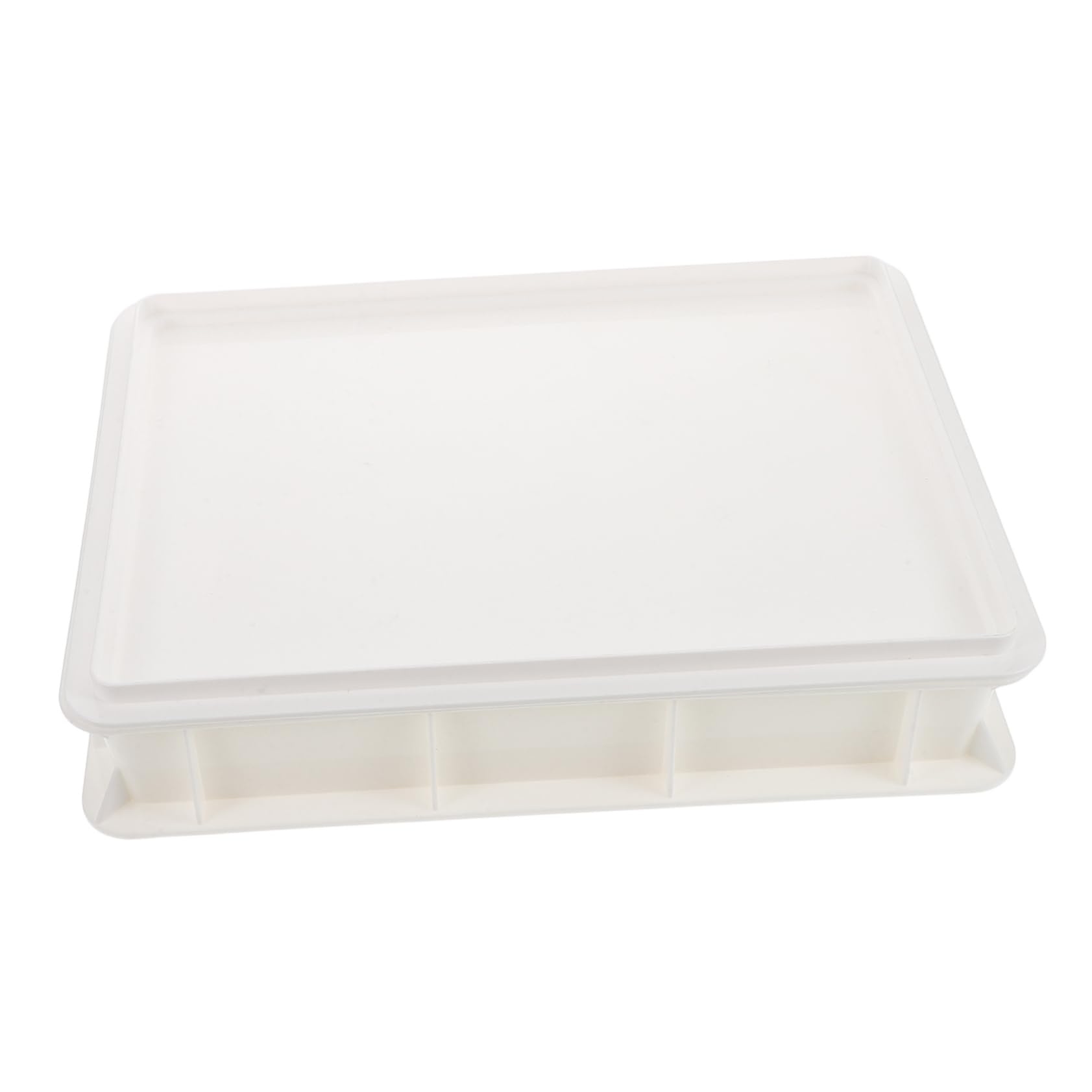 Unomor Pizza Dough Proofing Storage Plastic Pizza Box Dough Proofing Box for Home Stackable Dough Storage Trays
