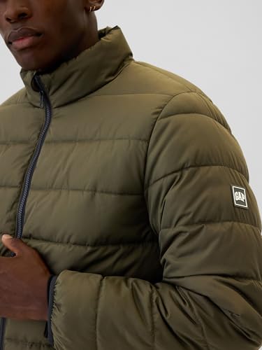 Image of GAP Men's Logo Lightweight Puffer Jacket