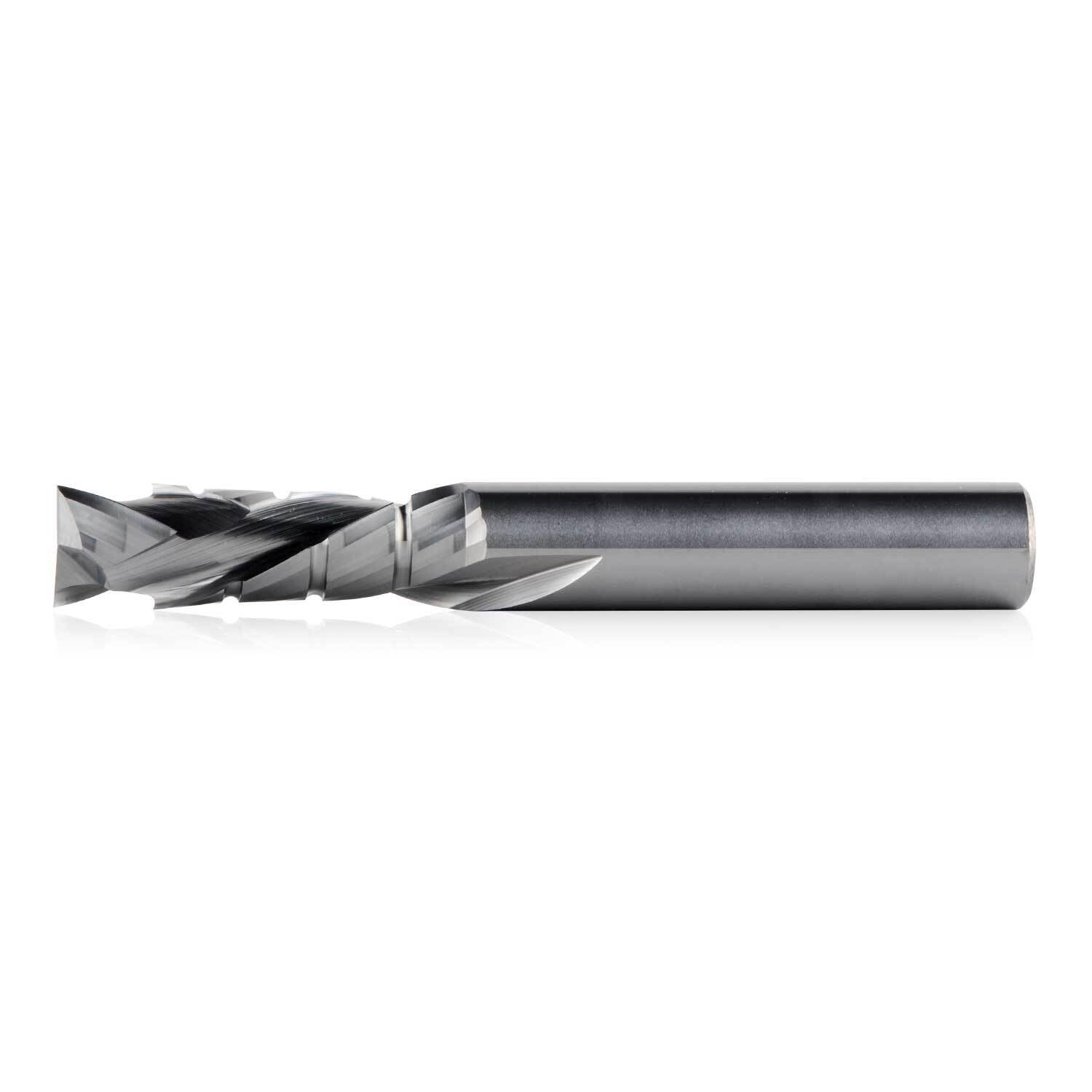 Fresa A Compressione su E Giù for in Metallo Duro CNC 6mm 8mm Due Flauti for Incisione Legno con Rompitruciolo(C2sf-d8-l25)