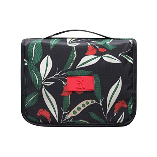 Preisvergleich Produktbild Travel Kulturbeutel hängend, zusammenklappbare tragbare Kosmetiktasche, Kosmetiktasche Cosmetic Organizer Haken für Männer Frauen 24CM