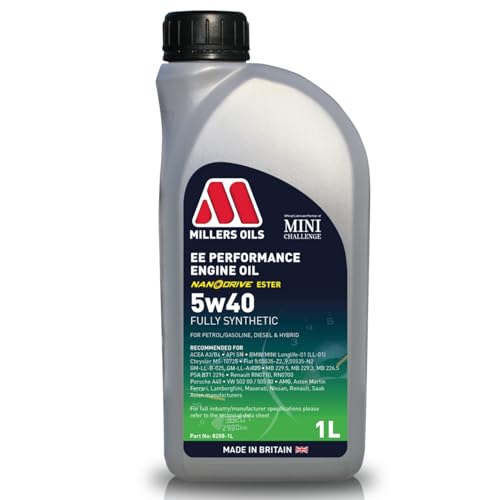 Aceite de motor sintético 5W-40 1 litro
