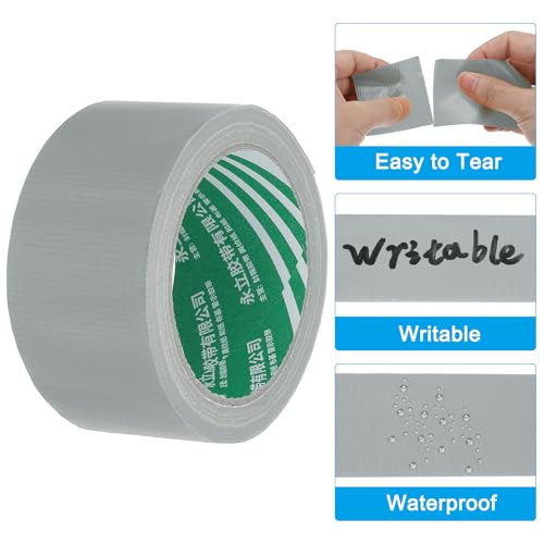 PATIKIL Pickleball Court Tape 2 in x 66ft, 2Pcs Pickleball Court Marking Kit for Indoor/Outdoor Tennis Volleyball Badminton Court, Silver Gray - Image 5