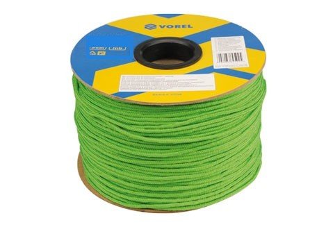 Línea de sennit VOREL 69503 de polipropileno con espesor de 5mm y largo de 250m